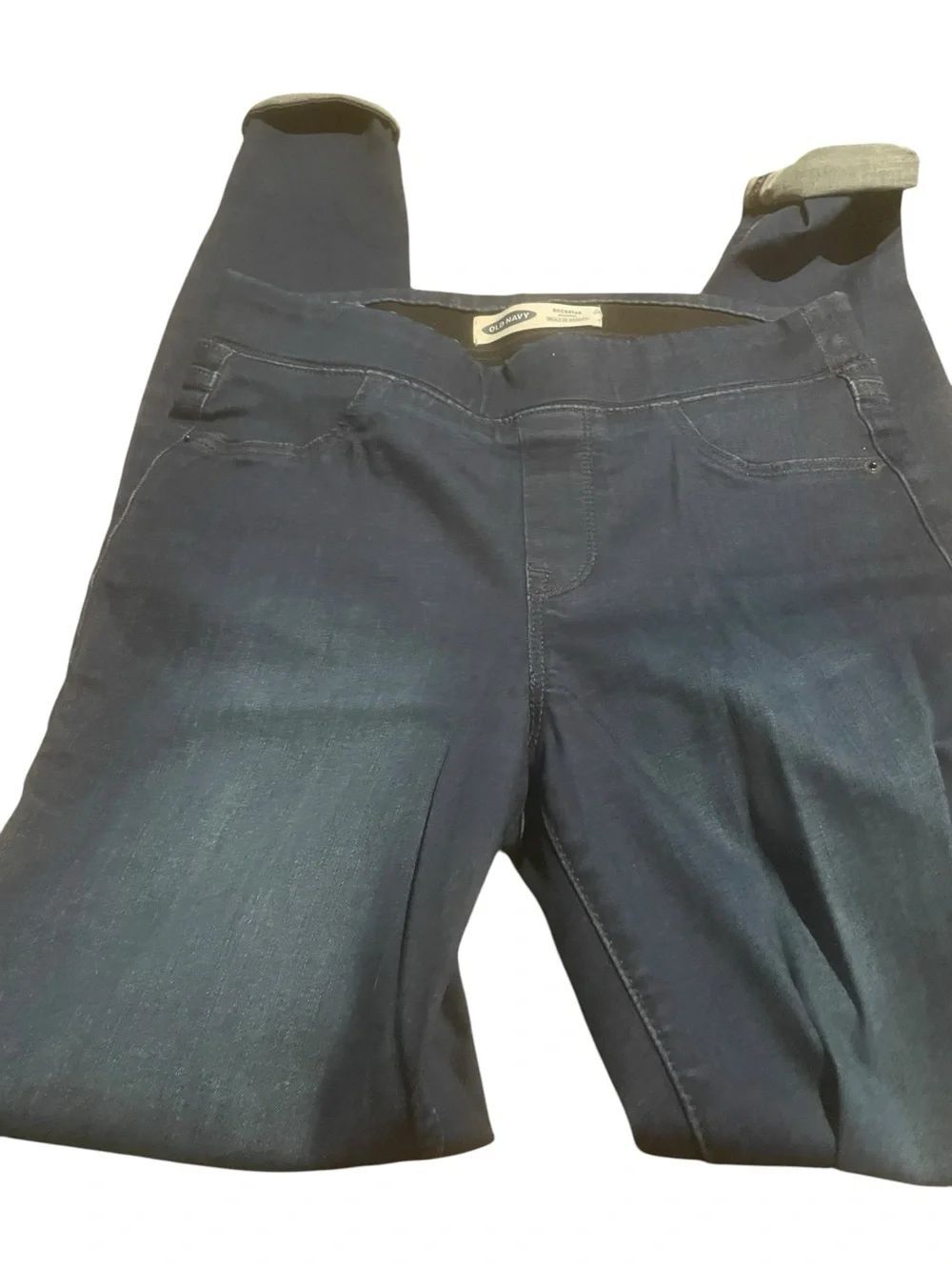 Old Navy size 4 rockstar Dark Blue Women’s Jeans - Classic Stretch Fit